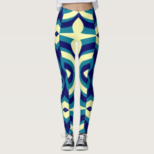 A vibrant multicolor "Ratti_Creative_Arts" Leggin Leggings