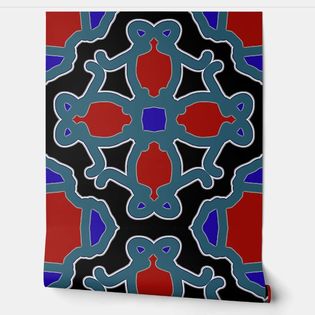 A Vibrant multicolor "Ratti_Creative_Arts"   Wallp Wallpaper (Unrolling)