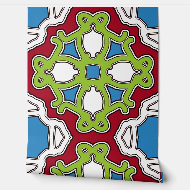 A vibrant multicolor "Ratti_Creative_Arts" Wallpaper (Unrolling)