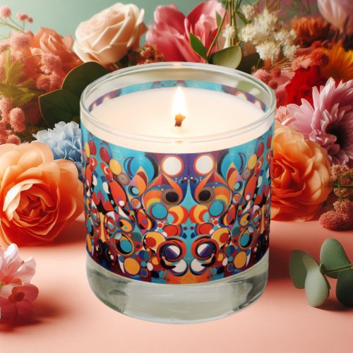 A Vibrant Painting Scented Candle