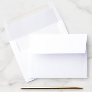 A vibrant red and black floral design featuring in envelope liner