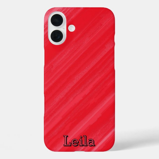 A vibrant red Case-Mate iPhone case (Back)