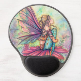 A Vibrant World Fairy Art by Molly Harrison Gel Mouse Pad