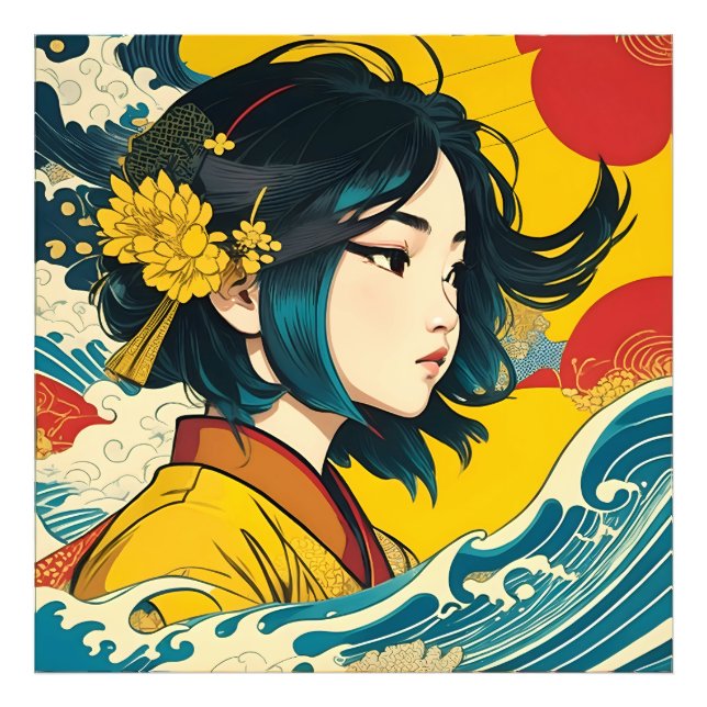 A Vietnamese Girl in Full Bloom Photo Print (Front)