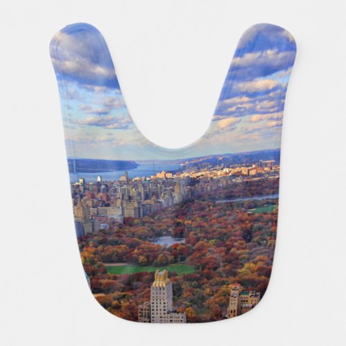 A view from above Autumn in Central Park 01 Bib