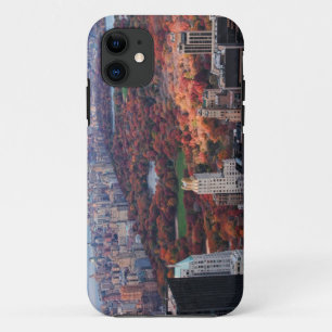A view from above: Autumn in Central Park 01 iPhone 11 Case