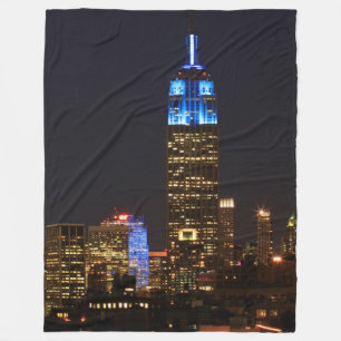 A view from above: Autumn in Central Park 01 Fleece Blanket