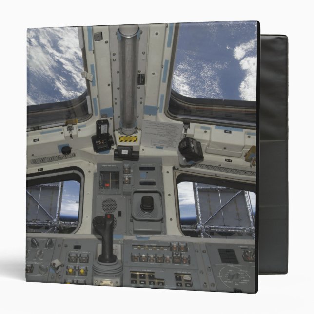 A view from inside the flight deck binder (Front/Inside)