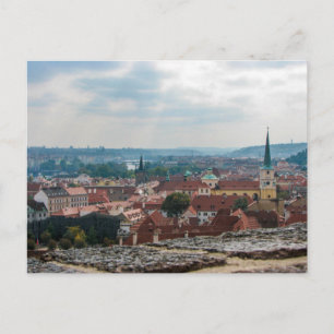 A view from Prague Castle - Postcard