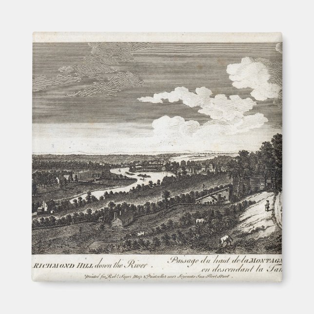 A View from Richmond Hill down the River Magnet (Front)