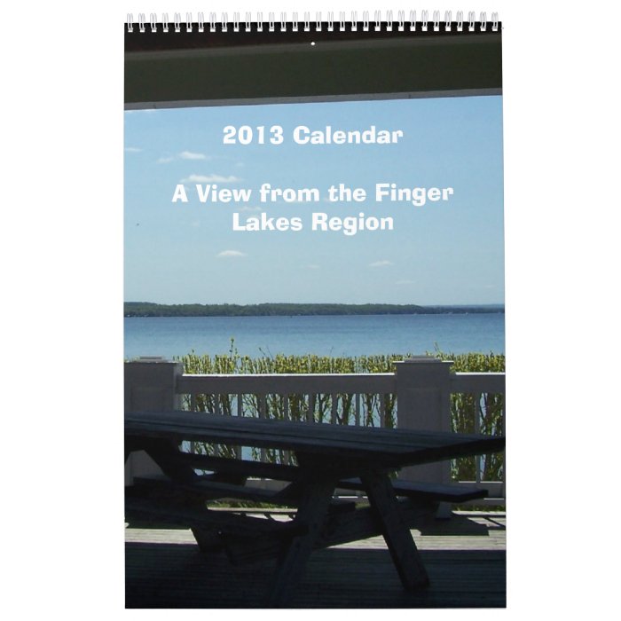 A View the Finger Lakes Region Wall Calendar