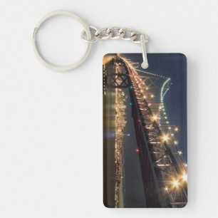 A View From Treasure Island Keychain