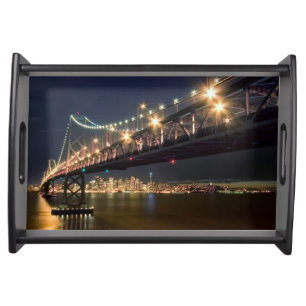 A View From Treasure Island Serving Tray