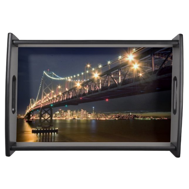 A View From Treasure Island Serving Tray (Front)