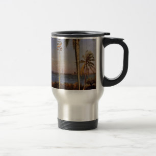 A View in the Bahamas by Bierstadt Albert. Travel Mug