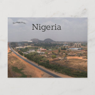 A View of Abuja Nigeria Postcard