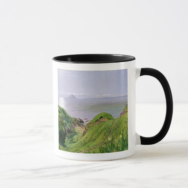 A View of Ailsa Craig and the Isle of Arran, 1860 Mug (Right)