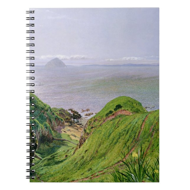 A View of Ailsa Craig and the Isle of Arran, 1860 Notebook (Front)
