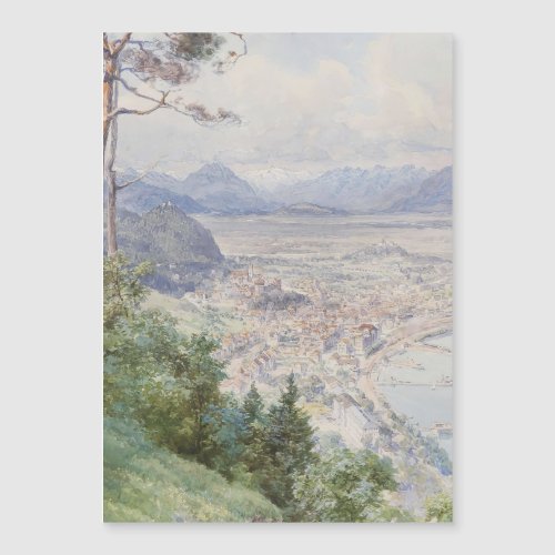 A view of Bregenz and Lake Bodensee Edward Theodor