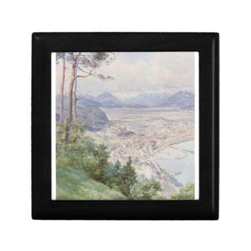 A view of Bregenz and Lake Bodensee Edward Theodor Gift Box