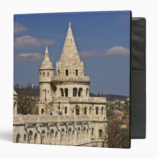 A view of Budapest from Castle Hill. Binder (Front/Inside)