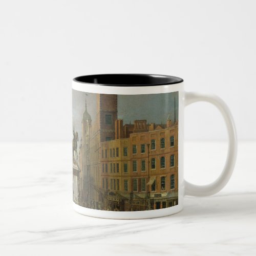 A View of Charing Cross and Northumberland Two_Tone Coffee Mug