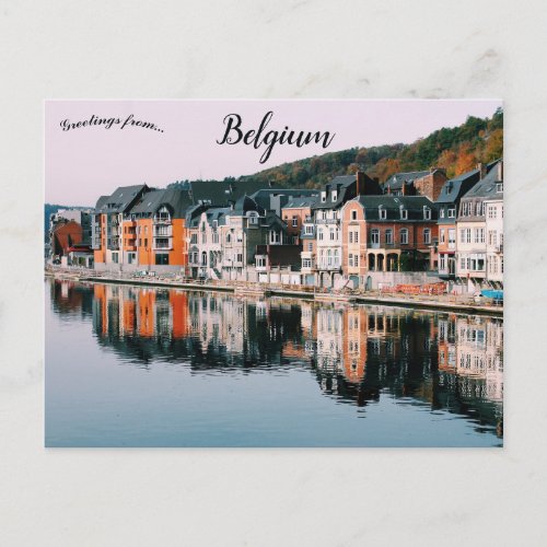 A View of Dinant Belgium Postcard