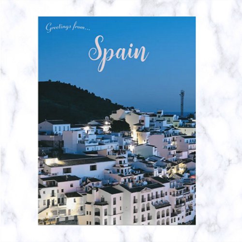 A View of Frigiliana Spain Postcard