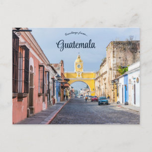 A View of Guatemala Postcard