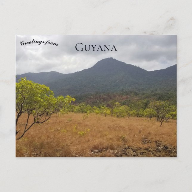 A View of Guyana Postcard (Front)