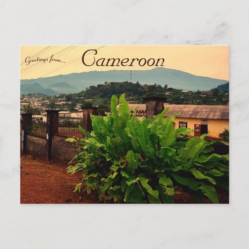 A View of Limbe Cameroon Postcard