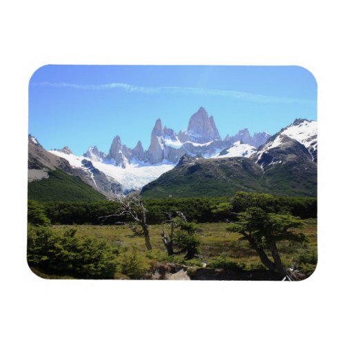 A View Of Mount Fitz Roy Magnet