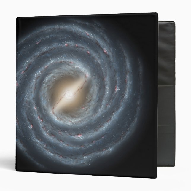 A view of our own Milky Way Galaxy 3 Ring Binder (Front/Inside)