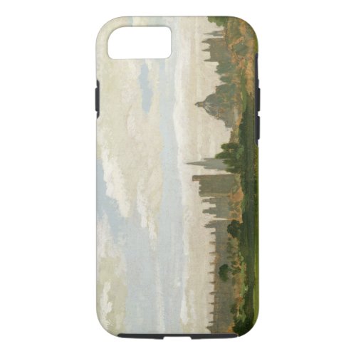 A View of Oxford oil on millboard iPhone 87 Case