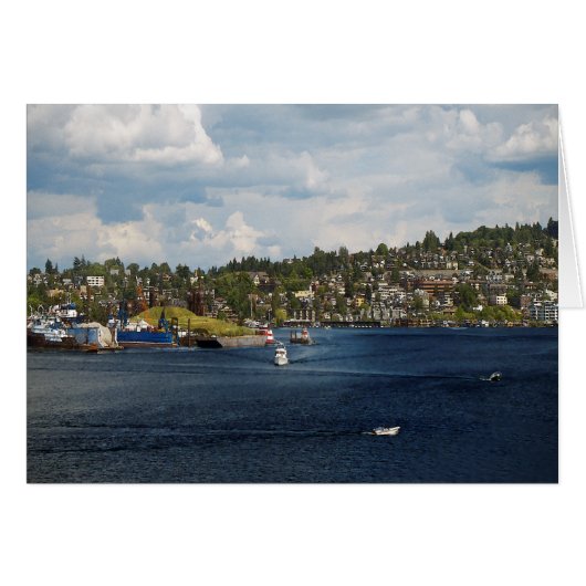 A View of Seattle... Cards (Front Horizontal)