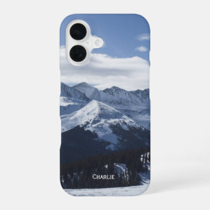 A View of the Alps. Add a Name to Personalise iPhone 16 Case