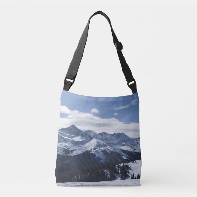 A View of the Alps Crossbody Bag (Front)