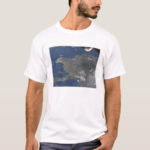 A view of the Caribbean island of Hispaniola T-Shirt