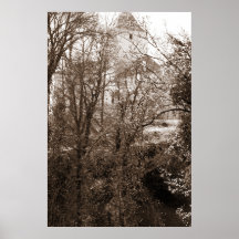 A View Of The Castle From The Forest