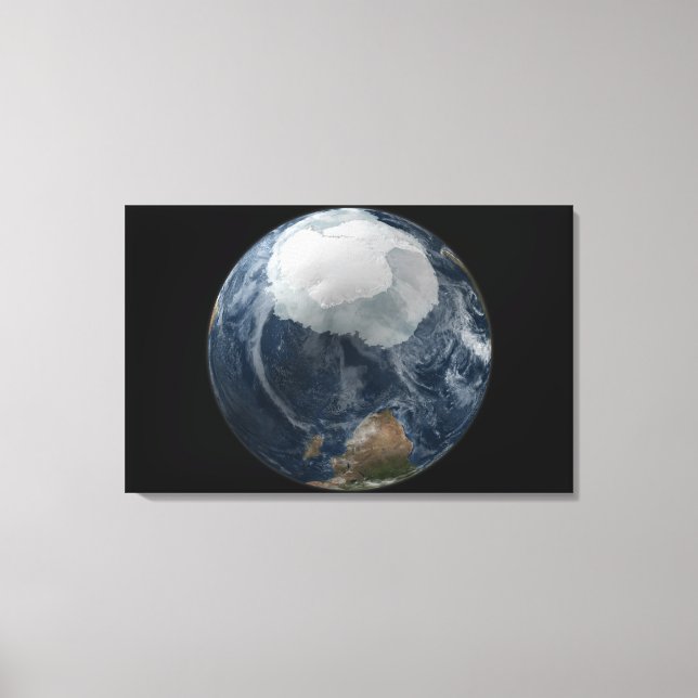 A view of the Earth 2 Canvas Print (Front)