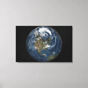 A view of the Earth Canvas Print