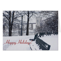 A View of the Hellgate Bridge Greeting Card