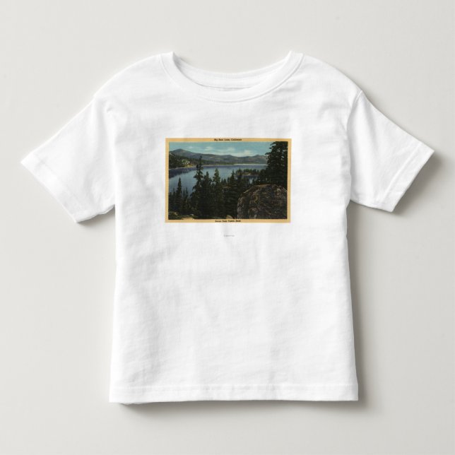A View of the Lake from Castle Rock Toddler T-shirt (Front)