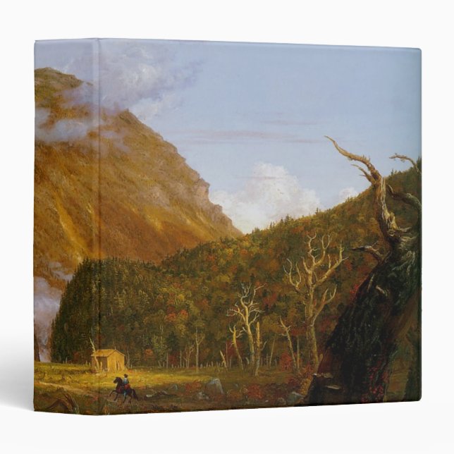 A View of the Mountain Pass 3 Ring Binder (Front/Spine)