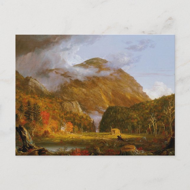 A View of the Mountain Pass Postcard (Front)