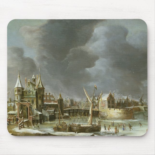 A View of the Regulierspoort Mouse Pad (Front)