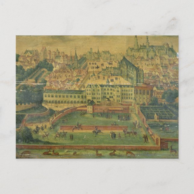 A View of the Royal Palace, Brussels Postcard (Front)
