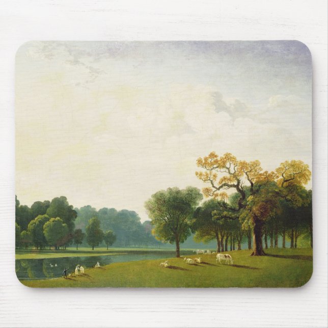 A View of the Serpentine, 1815 (oil on canvas) Mouse Pad (Front)