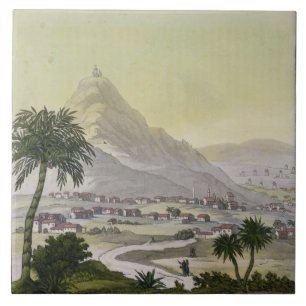 A view of the township of Lima, Peru, from 'Le Cos Tile