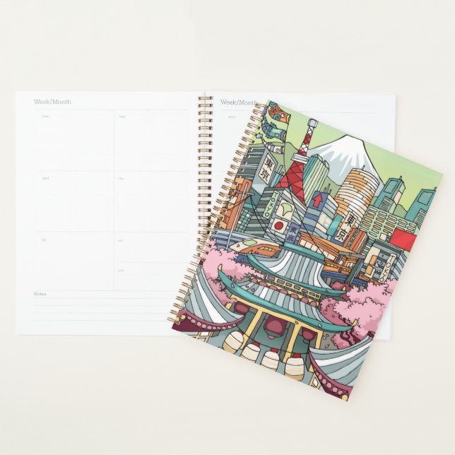 A View of Tokyo Planner (Display)